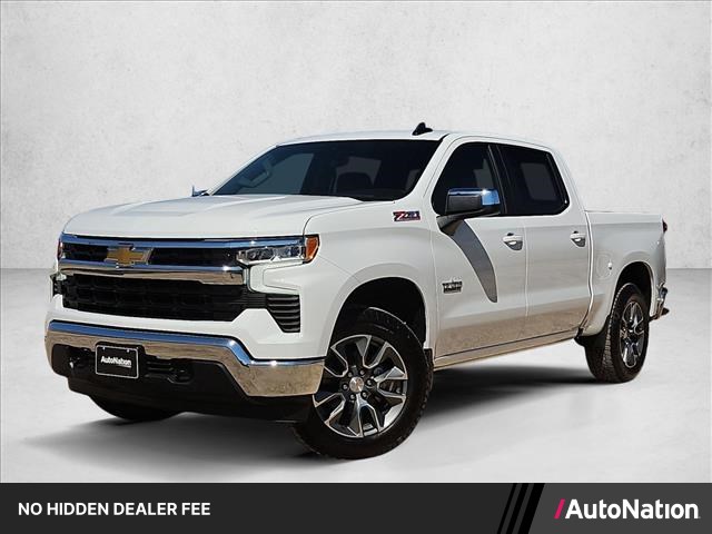 Summit White 2026 Chevrolet Silverado 1500 Pickup Truck Four-Wheel Drive Automatic