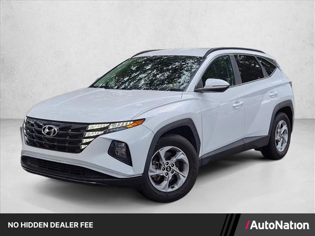Quartz White 2022 Hyundai Tucson SUV / Crossover Front-Wheel Drive Automatic