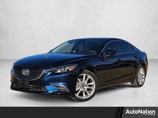 Deep Crystal Blue 2016 Mazda MAZDA6 i Touring Sedan Front-Wheel Drive Automatic