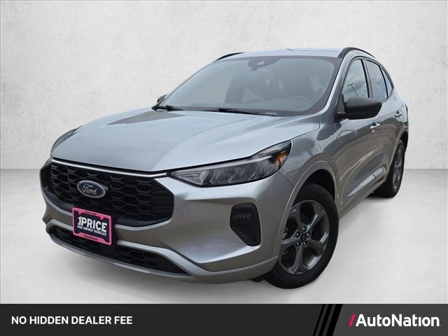 Iconic Silver Metallic 2024 Ford Escape SUV / Crossover All-Wheel Drive 8-Speed Automatic
