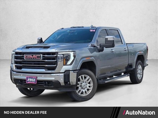 Sterling Metallic 2024 GMC Sierra 2500HD SLT Crew Cab 4WD Pickup Truck Four-Wheel Drive Automatic