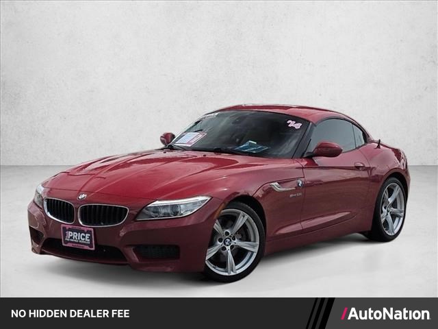 Melbourne Red Metallic 2014 BMW Z4 Convertible Rear-Wheel Drive Automatic