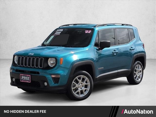 Bikini Metallic Clearcoat 2022 Jeep Renegade SUV / Crossover Four-Wheel Drive 9-Speed Automatic