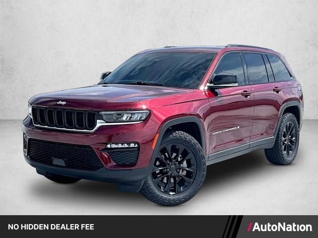 Velvet Red Pearlcoat 2024 Jeep Grand Cherokee Limited 4WD SUV / Crossover Four-Wheel Drive 8-Speed Automatic