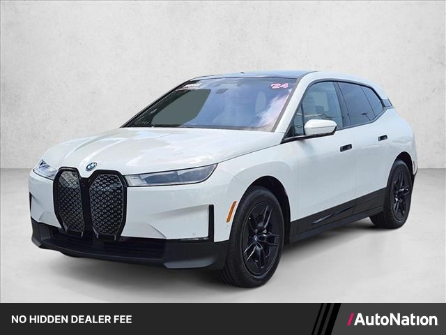 Alpine White 2024 BMW iX SUV / Crossover All-Wheel Drive Automatic