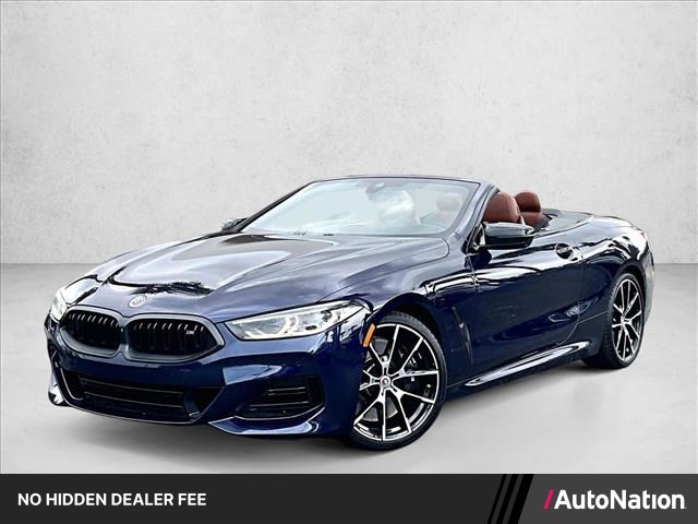 Tanzanite Blue Ii Metallic 2023 BMW 8 Series Convertible All-Wheel Drive Automatic