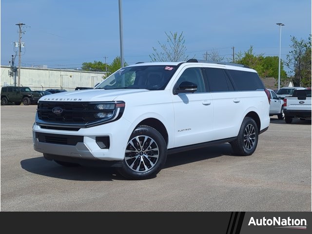 Oxford White 2025 Ford Expedition MAX Platinum 4WD SUV / Crossover Four-Wheel Drive Automatic