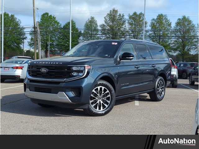 Stone Blue Metallic 2025 Ford Expedition MAX Platinum 4WD SUV / Crossover Four-Wheel Drive Automatic