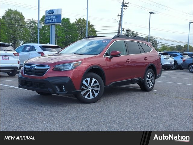 Crimson Red Pearl 2021 Subaru Outback Premium Crossover AWD SUV / Crossover All-Wheel Drive Automatic