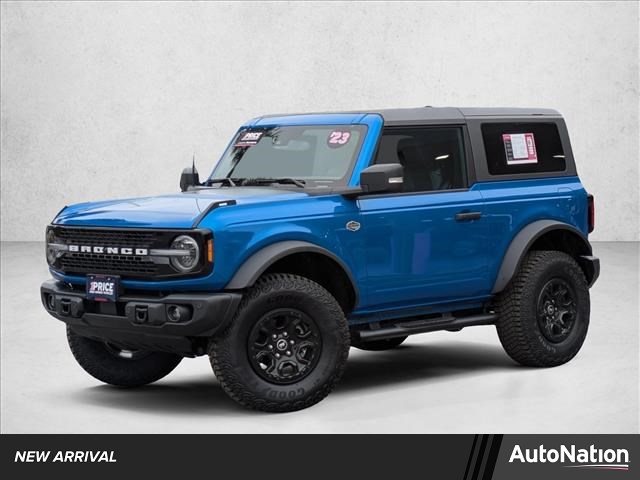 Velocity Blue Metallic 2023 Ford Bronco Wildtrak Advanced 2-Door 4WD SUV / Crossover Four-Wheel Drive Automatic