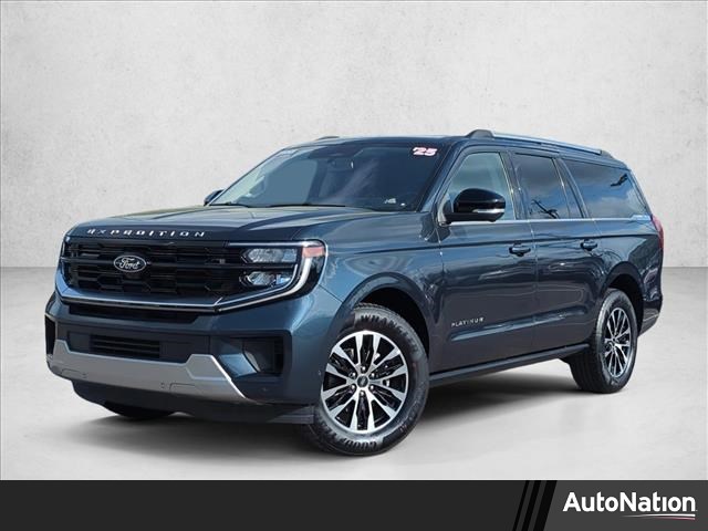 Stone Blue Metallic 2025 Ford Expedition MAX Platinum 4WD SUV / Crossover Four-Wheel Drive Automatic