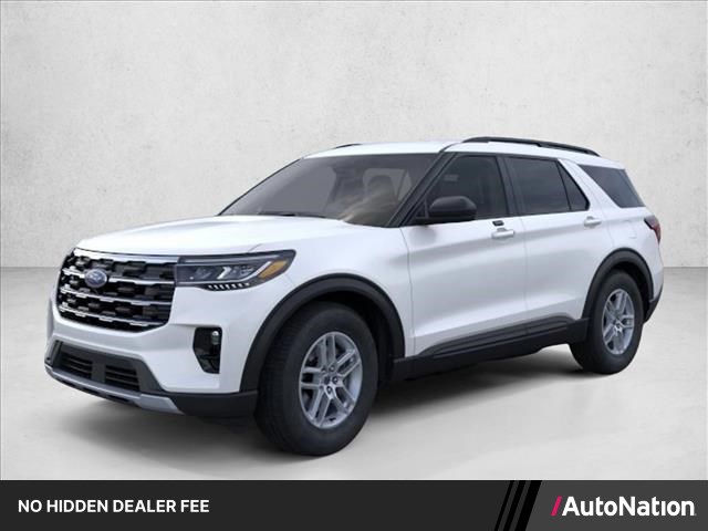 Star White Metallic Tri-Coat 2026 Ford Explorer Active RWD SUV / Crossover Rear-Wheel Drive Automatic