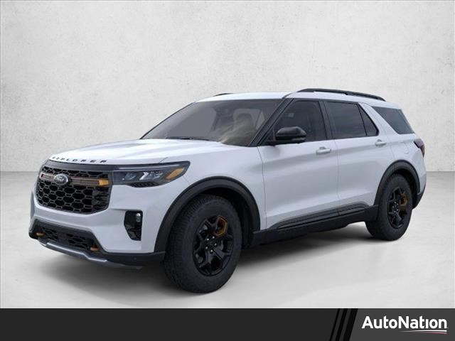 Space White Metallic 2026 Ford Explorer Tremor AWD SUV / Crossover All-Wheel Drive Automatic