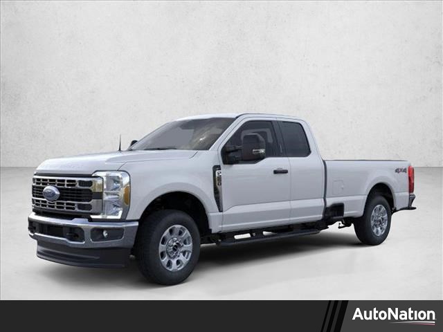 Oxford White 2024 Ford F-250 Super Duty XLT Crew Cab 4WD Pickup Truck Four-Wheel Drive Automatic