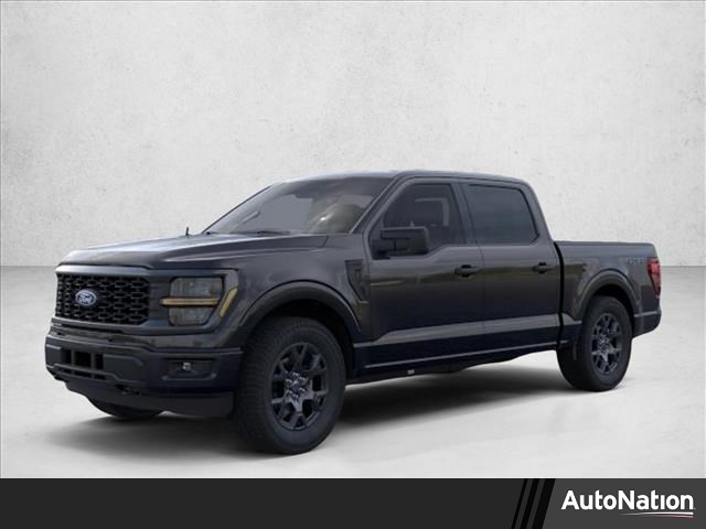 Agate Black Metallic 2026 Ford F-150 STX 4dr SuperCrew 4WD Pickup Truck Four-Wheel Drive Automatic