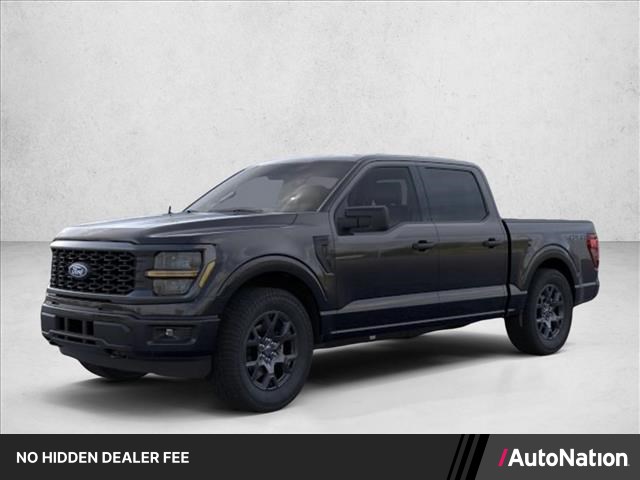 Agate Black Metallic 2026 Ford F-150 STX SuperCrew 4WD Pickup Truck Four-Wheel Drive Automatic