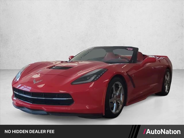 Torch Red 2015 Chevrolet Corvette Convertible Rear-Wheel Drive 8-Speed Automatic