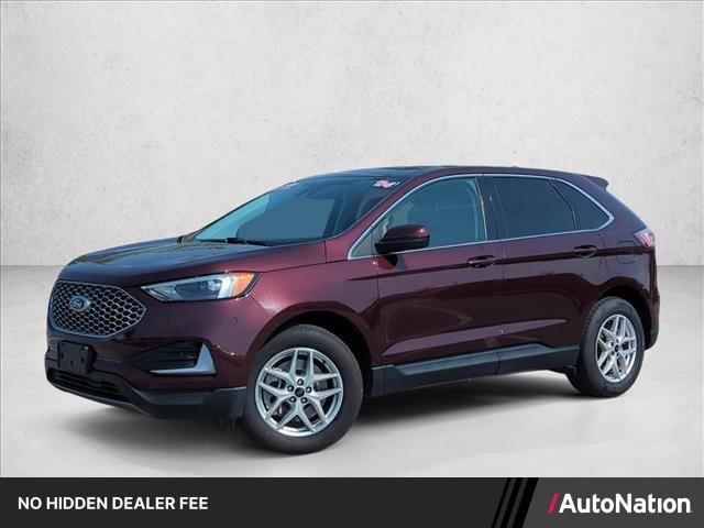 Red (Burgundy Velvet Metallic Tinted Clearcoat) 2024 Ford Edge SUV / Crossover All-Wheel Drive 8-Speed Automatic