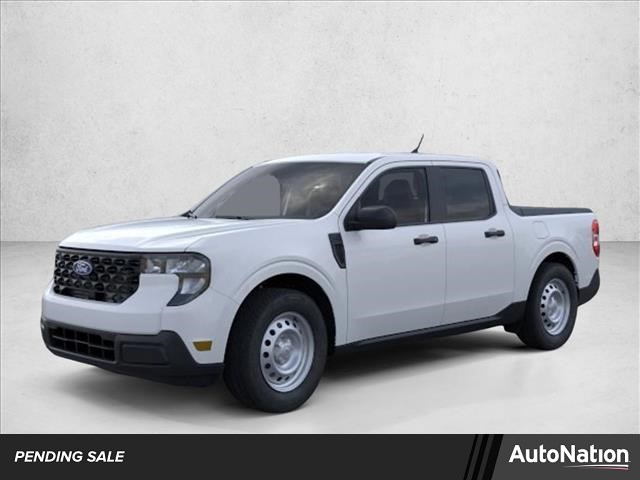 Space White Metallic 2026 Ford Maverick XL SuperCrew FWD Pickup Truck Front-Wheel Drive Continuously Variable Transmission