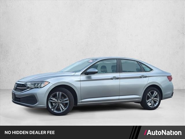 Rising Blue Metallic 2024 Volkswagen Jetta Sedan Front-Wheel Drive 8-Speed Automatic