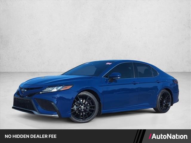 Reservoir Blue 2024 Toyota Camry Sedan Front-Wheel Drive Automatic