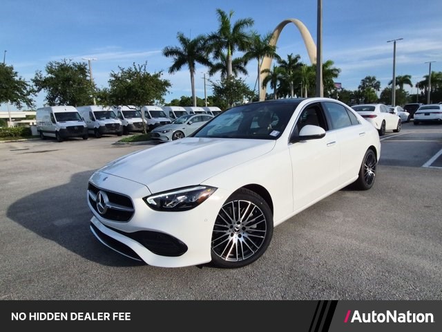 Polar White 2026 Mercedes-Benz C-Class Sedan All-Wheel Drive Automatic