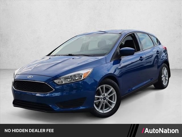 Lightning Blue Metallic 2018 Ford Focus Hatchback Front-Wheel Drive 6-Speed Automatic