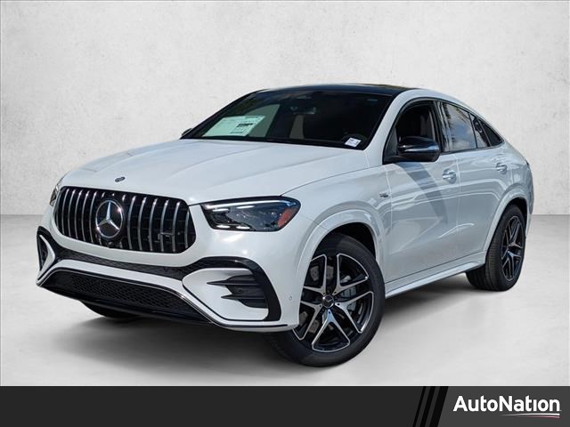 Manufaktur Moonlight White Metallic 2026 Mercedes-Benz GLE AMG GLE 53 4MATIC+ SUV / Crossover All-Wheel Drive Automatic