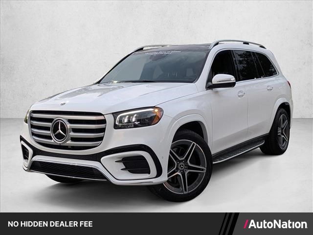Polar White 2024 Mercedes-Benz GLS 450 4MATIC SUV / Crossover All-Wheel Drive Automatic