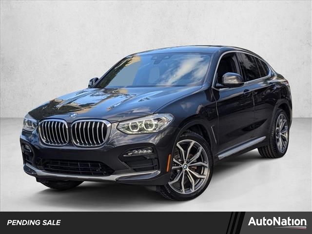 Gray (Dark Graphite Metallic) 2021 BMW X4 xDrive30i AWD SUV / Crossover All-Wheel Drive Automatic