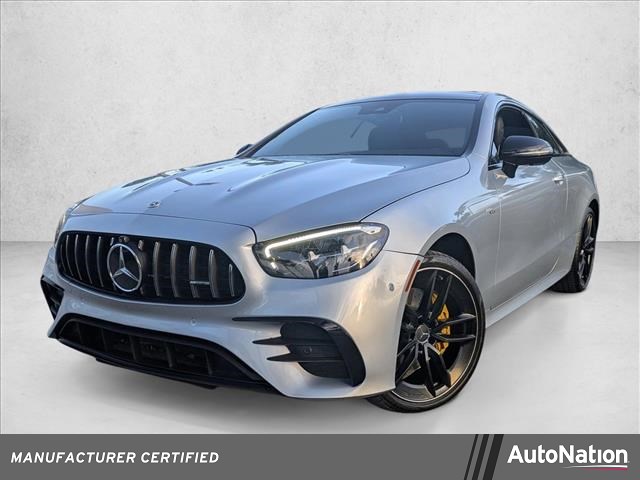 Cirrus Silver Metallic 2023 Mercedes-Benz E-Class AMG E 53 4MATIC Convertible All-Wheel Drive Automatic