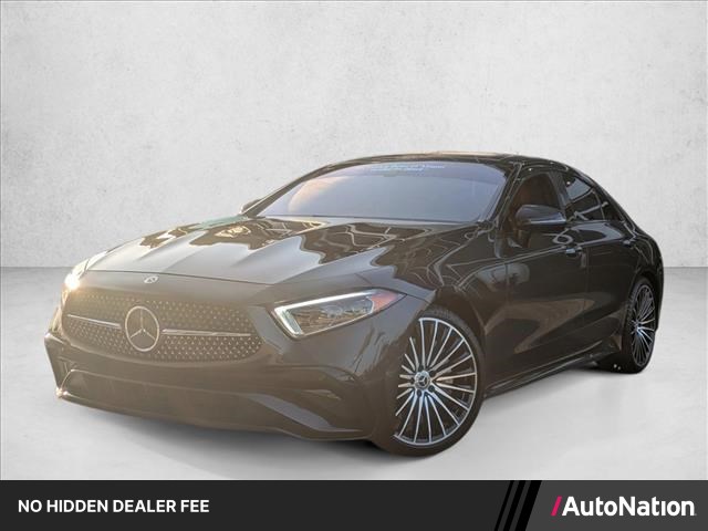 Gray (Graphite Grey Metallic) 2022 Mercedes-Benz CLS 450 4MATIC Coupe All-Wheel Drive Automatic