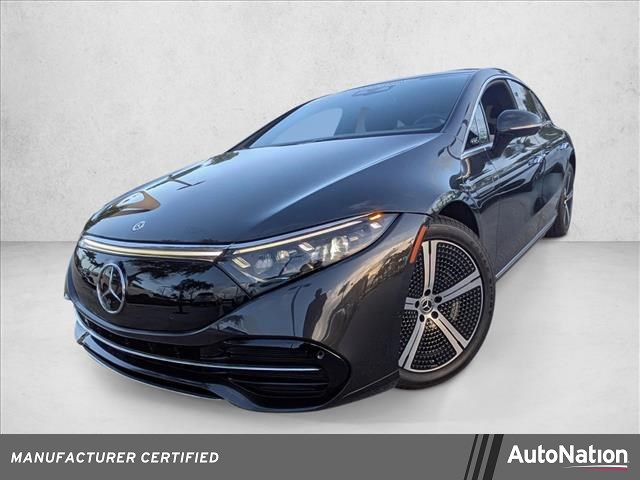Gray (Graphite Grey Metallic) 2023 Mercedes-Benz EQS 450+ RWD Sedan Rear-Wheel Drive Automatic