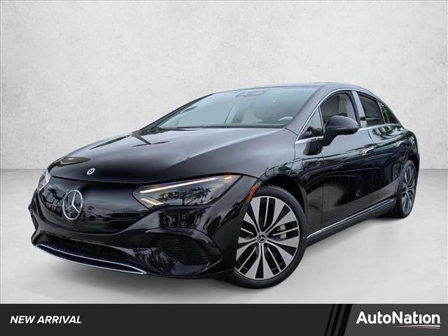 Obsidian Black Metallic 2023 Mercedes-Benz EQE 350+ RWD Sedan Rear-Wheel Drive Automatic