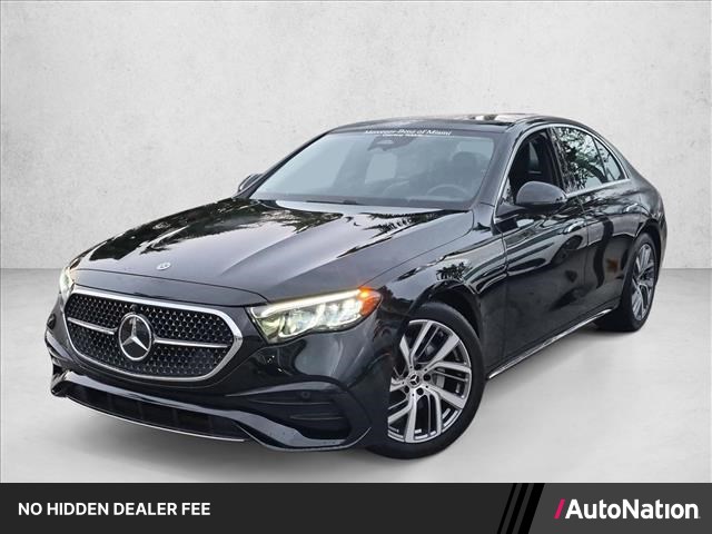 Black 2026 Mercedes-Benz E-Class Sedan Rear-Wheel Drive Automatic