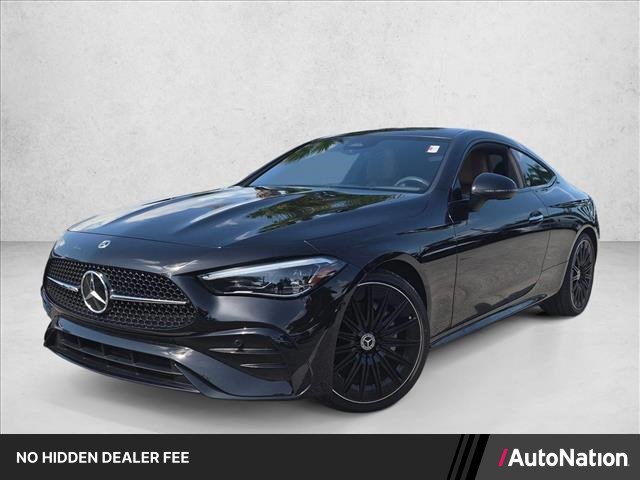 Obsidian Black Metallic 2024 Mercedes-Benz CLE Coupe All-Wheel Drive Automatic