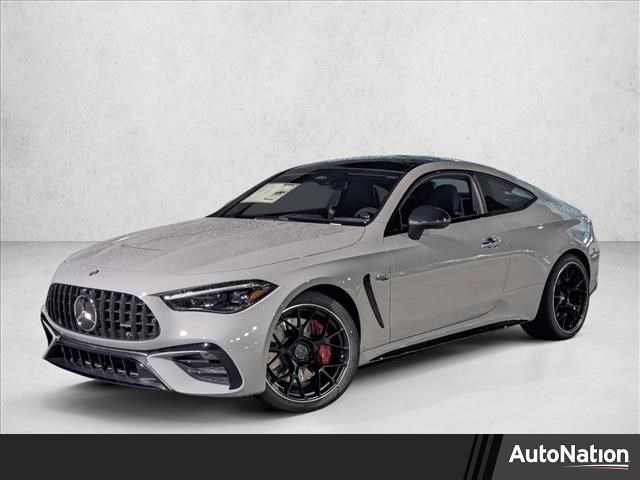 Gray (Manufaktur Alpine Grey Metallic) 2026 Mercedes-Benz CLE AMG CLE 53 4MATIC Coupe All-Wheel Drive Automatic