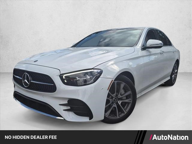 Polar White 2023 Mercedes-Benz E-Class Sedan All-Wheel Drive Automatic