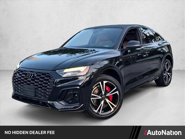 Mythos Black Metallic 2025 Audi Q5 Sportback Sedan All-Wheel Drive Automatic