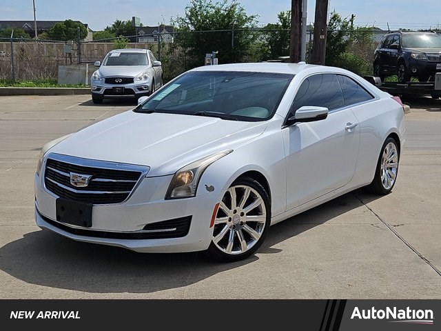 Crystal White Tricoat 2015 Cadillac ATS Coupe 2.0T RWD Coupe Rear-Wheel Drive 6-Speed Automatic