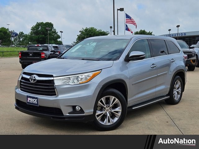 Silver Sky Metallic 2015 Toyota Highlander LE Plus SUV / Crossover Front-Wheel Drive Automatic
