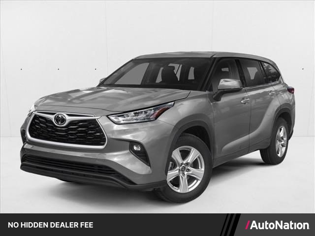 Midnight Black Metallic 2022 Toyota Highlander SUV / Crossover Front-Wheel Drive Automatic