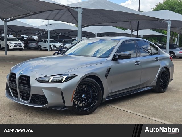 Gray (Ind Frozen Pure Grey Ii Metallic) 2025 BMW M3 Competition xDrive Sedan All-Wheel Drive Automatic