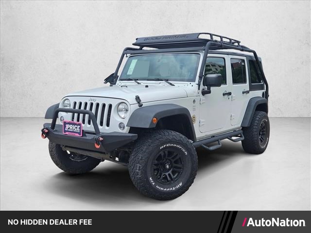 Bright White Clearcoat 2014 Jeep Wrangler Unlimited Sport 4WD SUV / Crossover Four-Wheel Drive 5-Speed Automatic