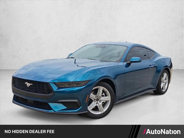Adriatic Blue Metallic 2026 Ford Mustang Coupe Rear-Wheel Drive Automatic