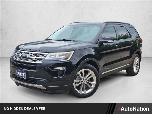 Shadow Black 2018 Ford Explorer XLT SUV / Crossover Front-Wheel Drive 6-Speed Automatic