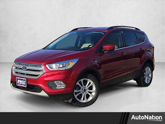 Ruby Red Metallic Tinted Clearcoat 2019 Ford Escape SEL FWD SUV / Crossover Front-Wheel Drive Automatic