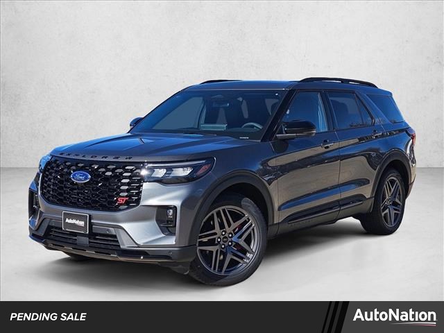 Carbonized Gray Metallic 2026 Ford Explorer ST AWD SUV / Crossover All-Wheel Drive Automatic