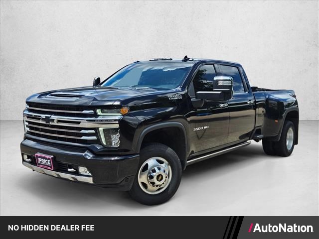 Mosaic Black Metallic 2022 Chevrolet Silverado 3500HD High Country Crew Cab 4WD Pickup Truck Four-Wheel Drive Automatic