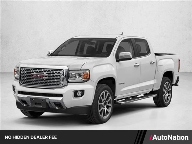 Summit White 2019 GMC Canyon Pickup Truck Four-Wheel Drive 8-Speed Automatic